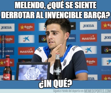 Los memes del Espanyol-Barcelona