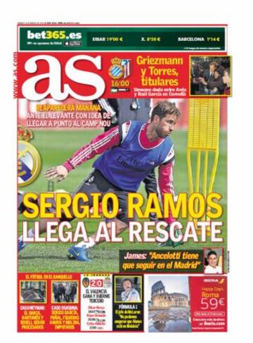 Las portadas de AS de marzo