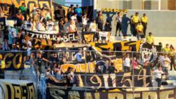 Cerca de 300 aficionados de Pumas hicieron el viaje a Ecuador.