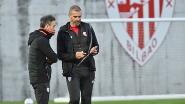 Garitano con Iglesias en Lezama.