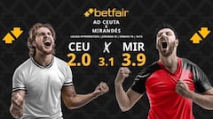 AD Ceuta vs. CD Mirandés: horario, dónde ver, pronósticos y clasificación