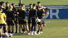 Entrenamiento Deportivo de La Coruña. Pasillo a Valcarce