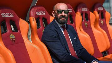Rome (Italy), 30/04/2017.- The new sports director of AS Roma, Jose Ramon Rodriguez, 'Monchi,' before the Italian Serie A soccer match AS Roma vs SS Lazio at the Olimpico stadium in Rome, Italy, 30 April 2017. (Roma, Italia) EFE/EPA/ALESSANDRO DI MEO