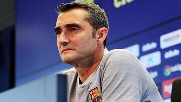 11/05/19  RUEDA DE PRENSA DE ERNESTO VALVERDE ENTRENADOR DEL BARCELONA 