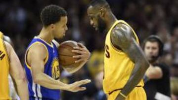 LeBron quiere que los Warriors batan el 72-10 de Chicago Bulls