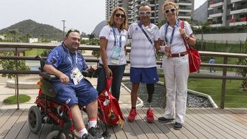La Infanta Elena visita la Villa Paralímpica de Río de Janeiro