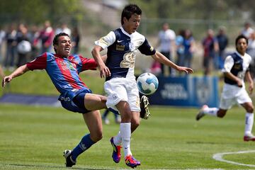 Esta foto corresponde a los inicios de Lozano en fuerzas inferiores con los Tuzos. Más tarde daría el salto a Primera División.