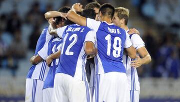 Carlos Vela se hace presente en la goleada de la Real Sociedad
