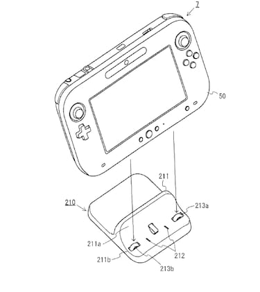 El posible puerto de carga para el pad-tablet de Wii U, revelado mediante una patente