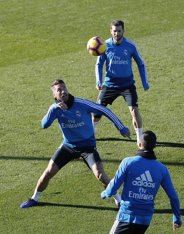 02/01/19 ENTRENAMIENTO REAL MADRID SERGIO RAMOS