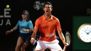 Djokovic - Tsitsipas: horario, TV y cómo ver la final del Masters de Roma en directo