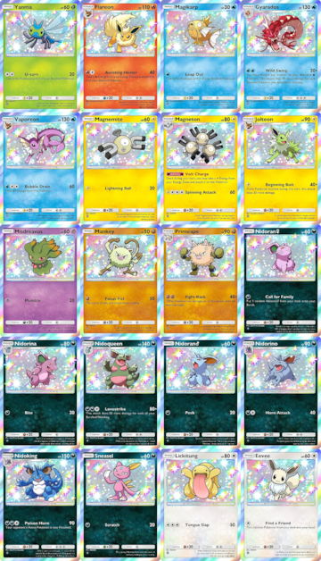 pokemon tcg pocket saber marino y celeste cartas pokemon shiny