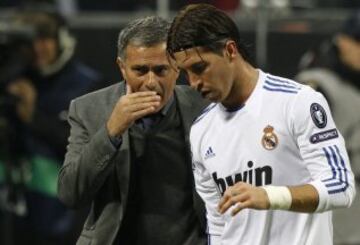 Con Jose Mourinho en el banquillo blanco, Ramos rindió a un gran nivel.