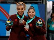 Una ‘chilena’ gana medalla de plata para Canadá en Santiago 2023