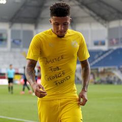 Achraf, Sancho, McKennie y Thuram podrían ser sancionados por recordar a George Floyd