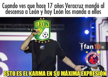 Los memes del descenso de Veracruz en Liga MX