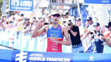 Mario Mola tambi¨¦n domina en Yokohama: tres de cuatro