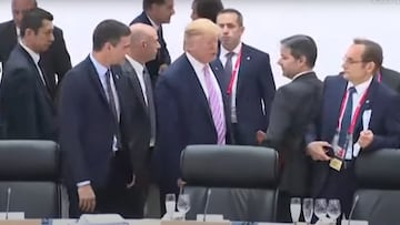 Se vuelve a hacer viral el desplante de Trump a Sánchez: la reacción del presidente español fue digna de ver