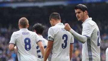 Morata marcó el tanto que certificó un nuevo récord del Madrid de Zidane en la historia del club: 42 partidos seguidos marcando.