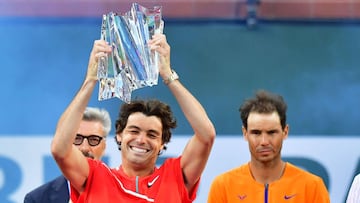 Nadal totally amicable after Fritz ends his perfect season
