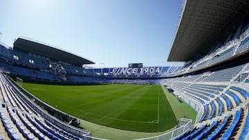 Panorámica de La Rosaleda