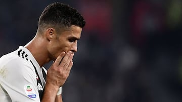 Cristiano Ronaldo, delantero de la Juventus.