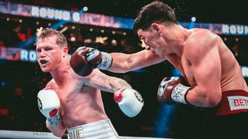 The Mexican boxer wants to face the undefeated Russian at 175, but Bivol’s team will only accept the fight if it’s at 168 lbs, where Canelo holds the four belts.
