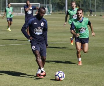 Marlos Moreno se prepara para su debut con Deportivo La Coruña