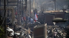 La donación de los futbolistas a los damnificados en Valparaíso