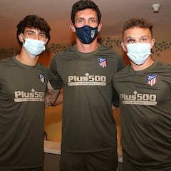 Joao Félix, Trippier y Savic empiezan en el gimnasio