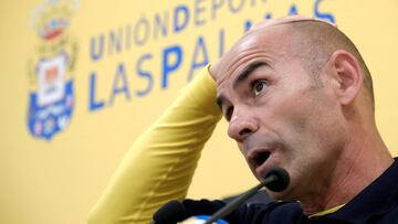 Jémez en rueda de prensa.