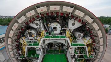 China asombra con la construcción del túnel submarino de mayor diámetro de la historia en tiempo récord