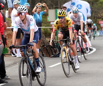 Roglic, Juan Ayuso y Enric Mas.