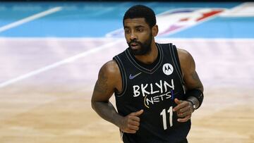 Kyrie Irving, durante un partido con Brooklyn Nets.