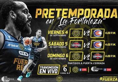 Fuerza Regia sostendrá dos partidos de pretemporada