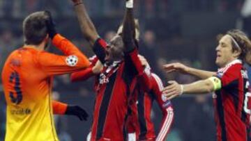 Muntari anotó el 2-0 en la ida de octavos la temporada pasada.