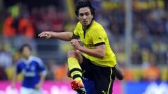 Hummels, en un partido con el Borussia Dortmund.