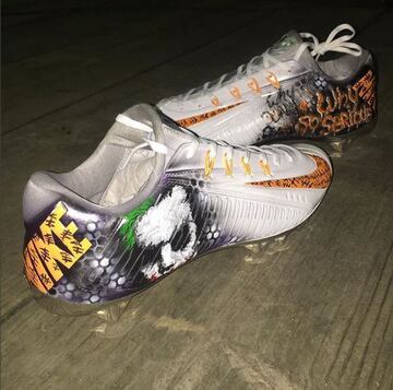 Los tacos del receptor estadounidense hacían alusión a la frase más representativa del villano de Batman.