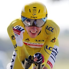 Pogacar desconecta el 'modo abusón' para asegurar el Tour