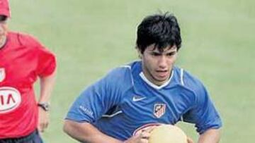 <b>EN RACHA. </b>Agüero ha marcado tres goles en cuatro partidos con el Atlético en esta pretemporada.