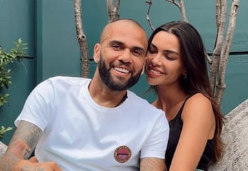 Dani Alves y Joana Sanz. Instagram.