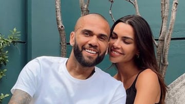 Dani Alves y Joana Sanz. Instagram.