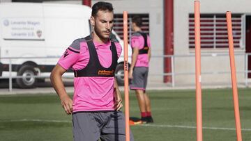Ivan López, jugador del Levante.