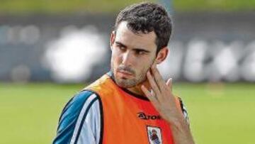 <b>GOLES. </b>De Cerio es la referencia ofensiva de la Real Sociedad.