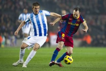 En el duelo válido por la 19a fecha de la temporada 2010-11, Barcelona se impuso por 4 tantos a 1.