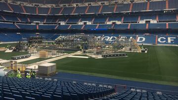 Imagen del Santiago Bernabéu.