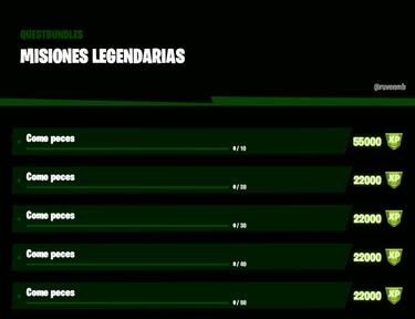 Fortnite Temporada 5: desafíos y misiones filtradas Semana 8