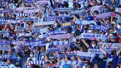 La grada de Zorrilla cree en el milagro del ascenso directo del Real Valladolid.