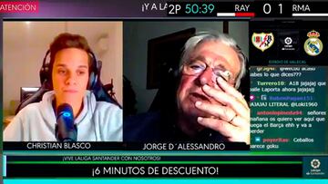 La comparación Florentino - Laporta de D'Alessandro: con uno no tiene ninguna piedad