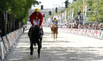 Las carreras de caballos regresan a la Castellana